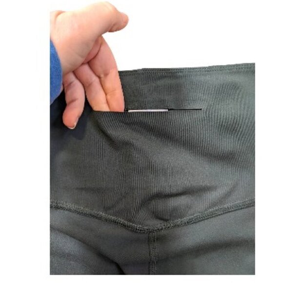 Girlfriend Collective Moss High-Rise Run Short Green Size XS - Picture 4 of 7